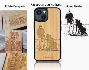 INDIVIDUEL iPhone 15 Pro bambou plastique